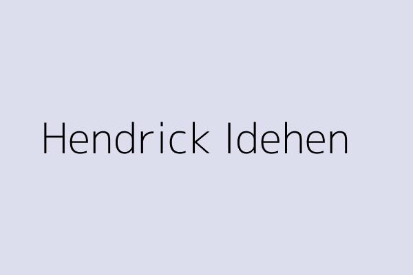 Hendrick Idehen